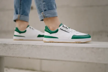 Wave - White & Dark Green