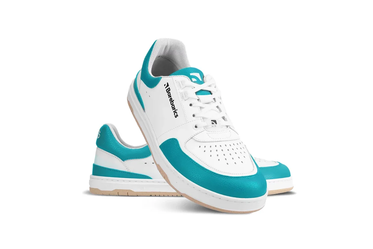 Wave - White & Dark Turquoise