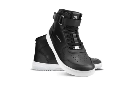Zing - High Top - Black & White - Leather