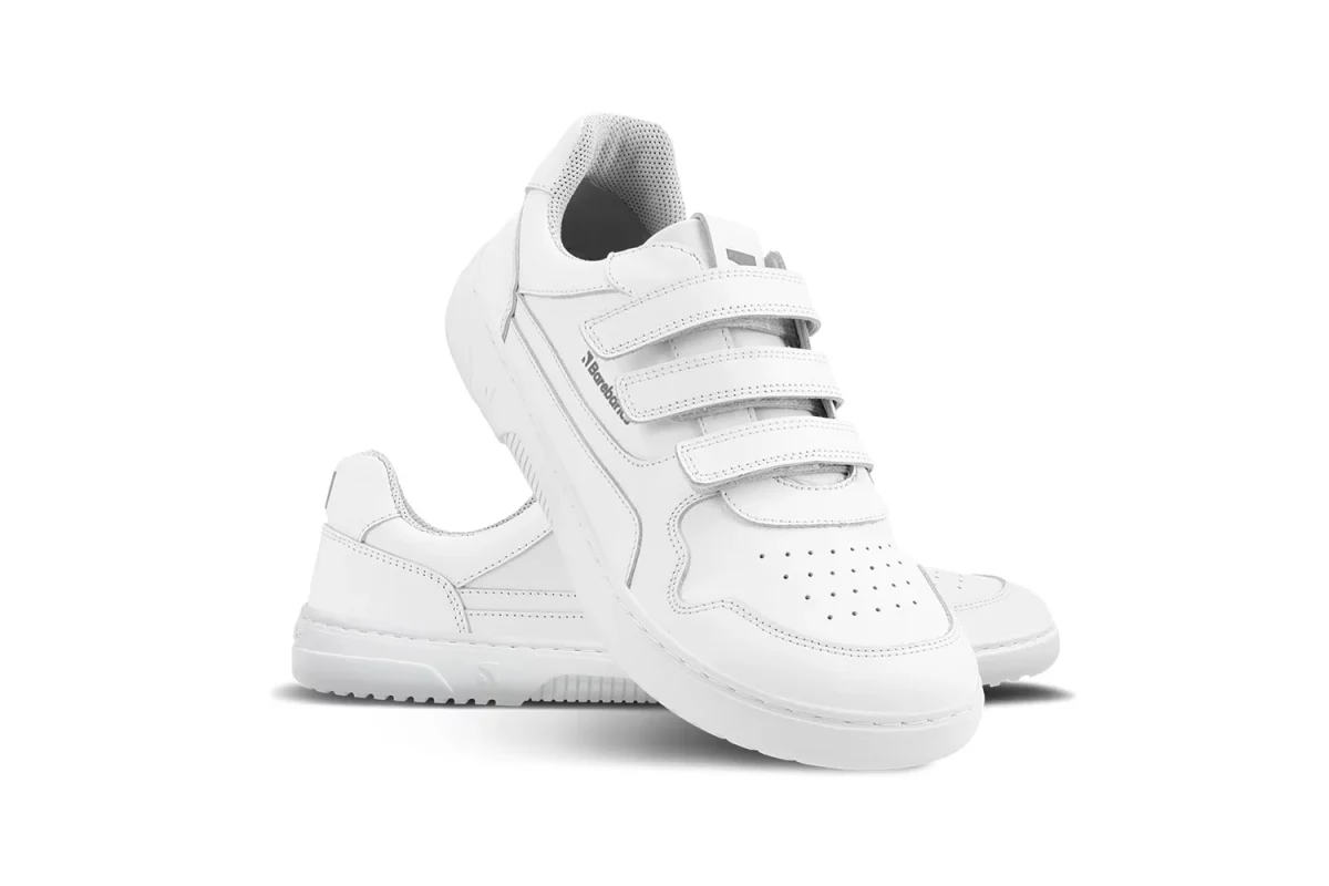 Zing Velcro - All White - Leather